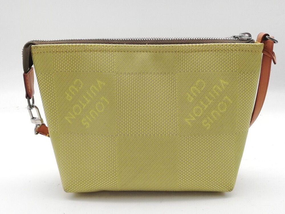 Louis Vuitton Damier Geant Volunteer Pouch Clutch Bag Handbag - Picture 3 of 10
